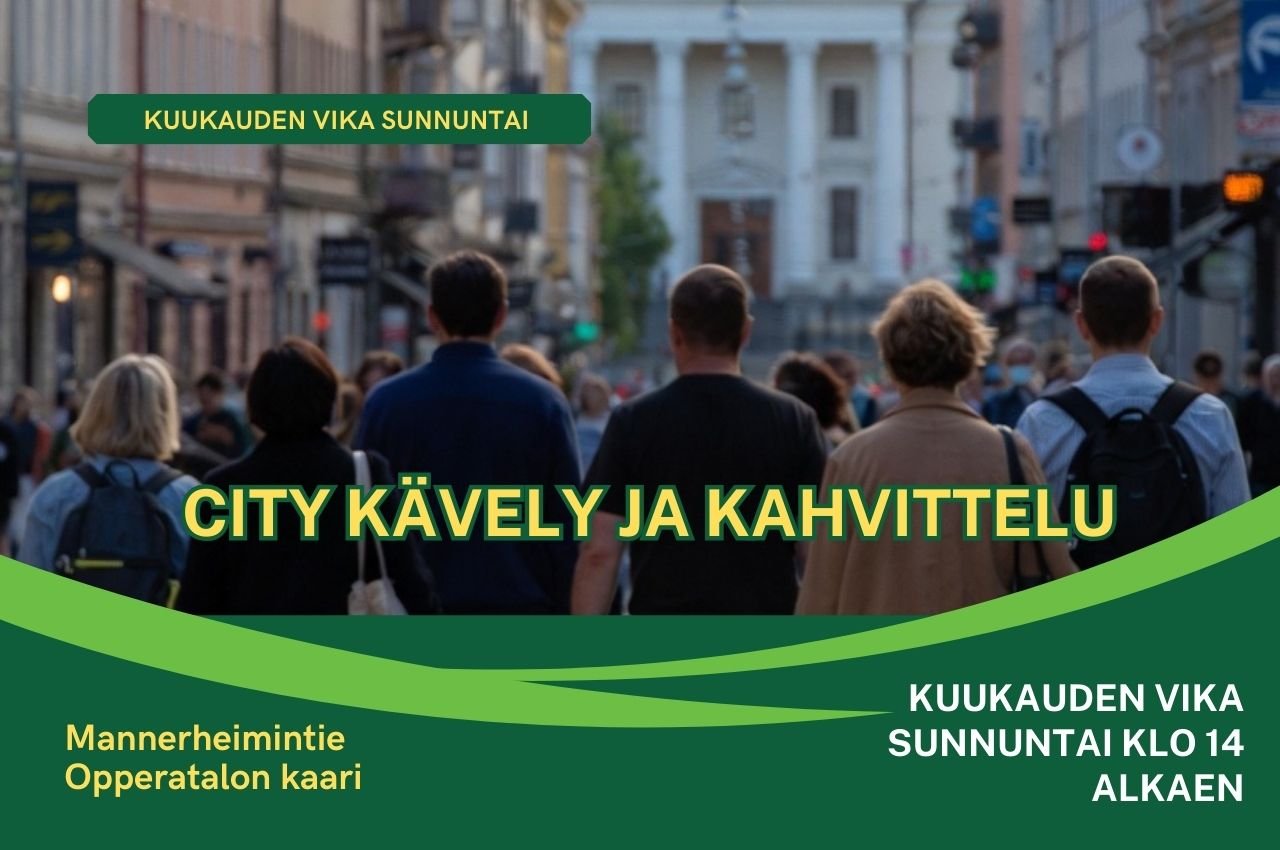 Sinkkujen city-kävely + kahvittelu