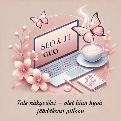 SEO + GEO näkyvyys, hakukoneoptimointi, IT, verkkosivut, nettisivut, kotisivut pienyrittäjälle