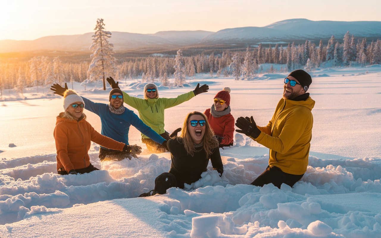Pääsiäisen 2026 sinkkumatka Kuusamoon
