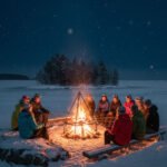 Talvinen nuotiovaellus - unohda algoritmit ja grillaa livenä!