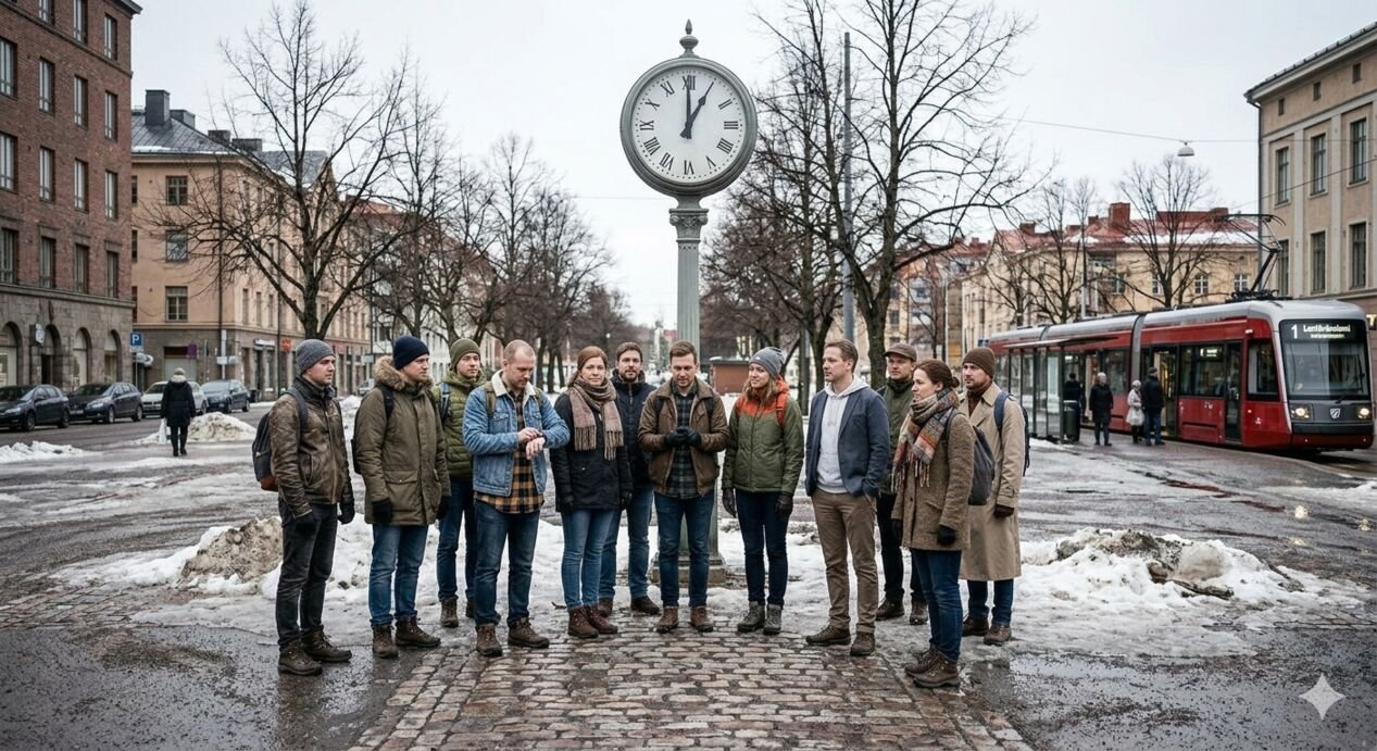 Säädön sijaan sääret liikkeelle: talsimista Mansessa nääs.