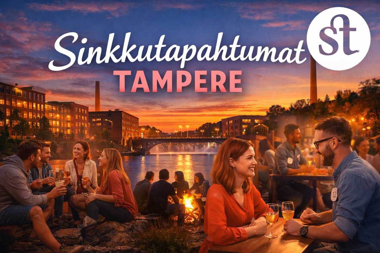 Sinkkutapahtumat Tampere kokoaa yhteen alueen ajankohtaiset tapahtumat sinkuille. Löydä rennot kohtaamiset, pikadeitit ja viikonlopun elämykset helposti yhdestä paikasta.