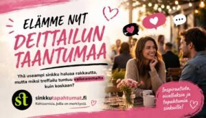 Elämme nyt deittailun taantumaa. Yhä useampi sinkku kaipaa parisuhdetta, mutta treffailu, kohtaaminen ja tutustuminen tuntuvat vaikeilta.