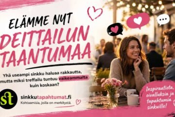 Elämme nyt deittailun taantumaa. Yhä useampi sinkku kaipaa parisuhdetta, mutta treffailu, kohtaaminen ja tutustuminen tuntuvat vaikeilta.