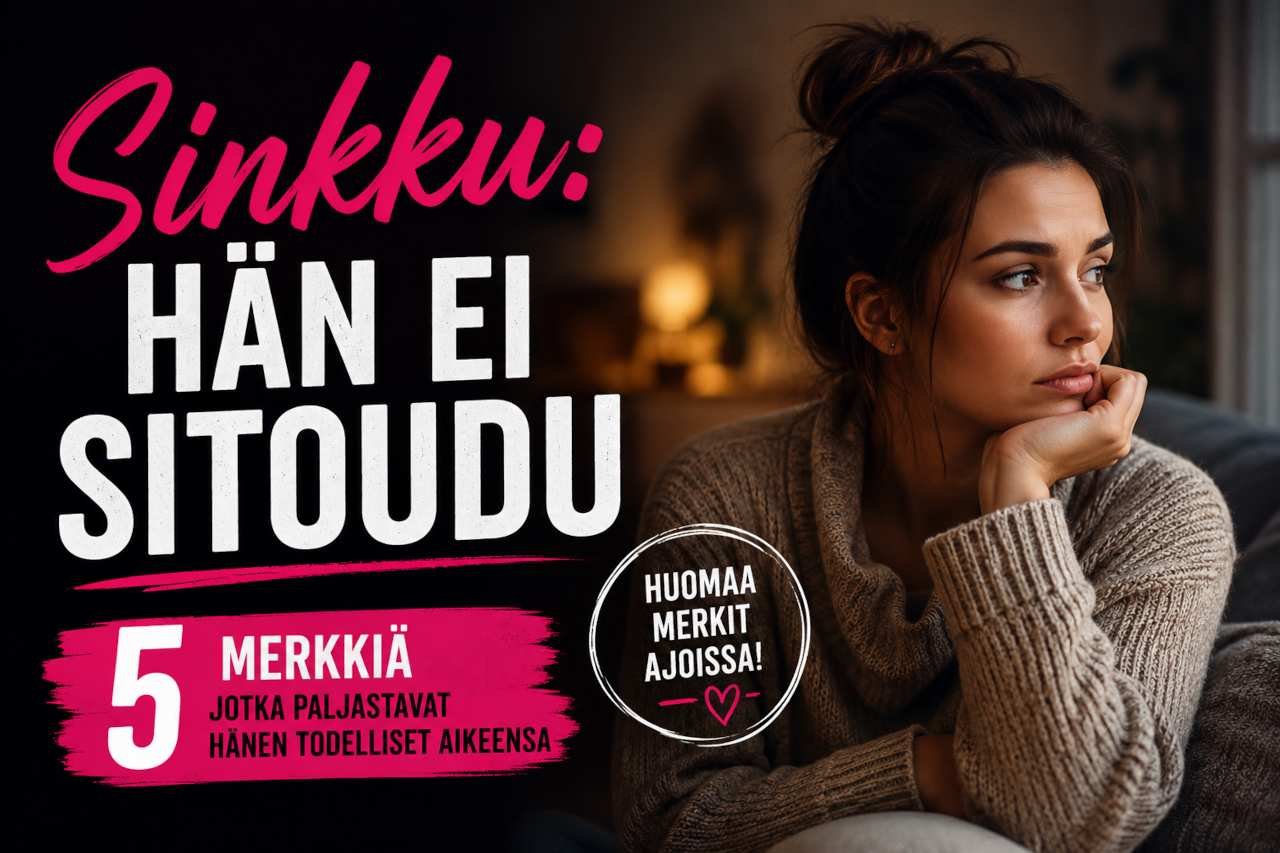 Sinkku: hän ei sitoudu? Nämä 5 merkkiä paljastavat ajoissa, näkeekö mies kanssasi oikean tulevaisuuden vai pitääkö vain ovea raollaan.