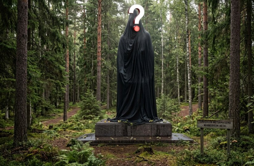 Sunnuntaipatikalla Marskin patsaan etsintää