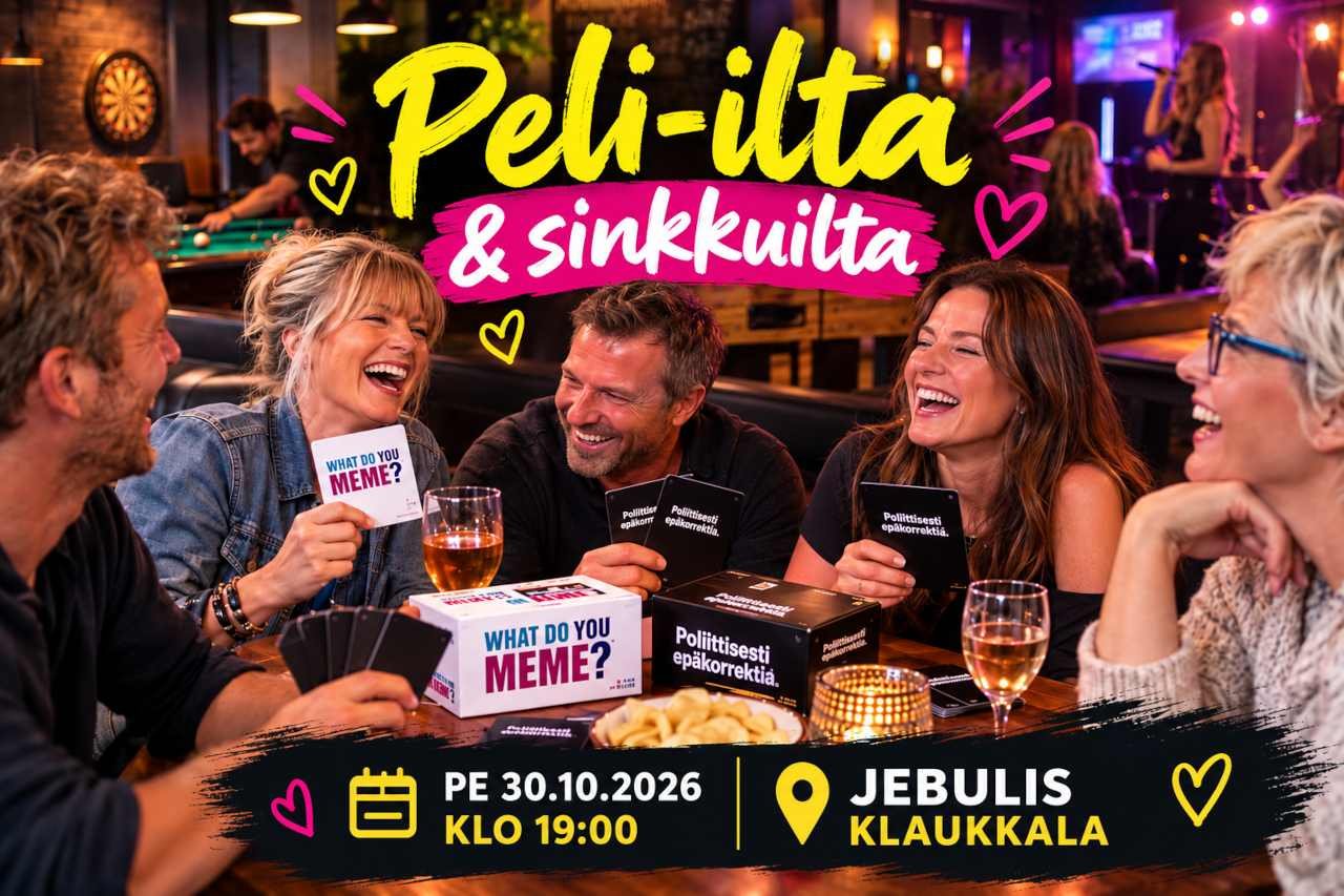 Peli-ilta & sinkkuilta