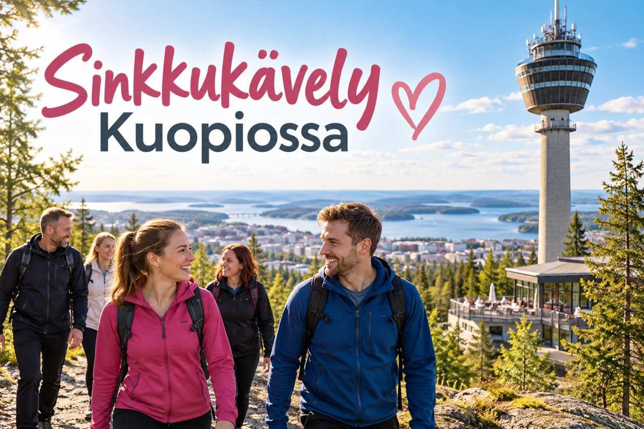 Sinkkujen kävely Kuopiossa